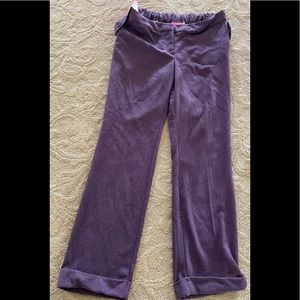 Plum maternity dress pants Liz Lange NWT size 6